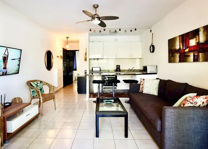 Vv Atlantic Garden With Pool View, Near * La Oliva